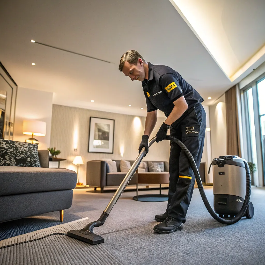 Interior Vacuuming Service
